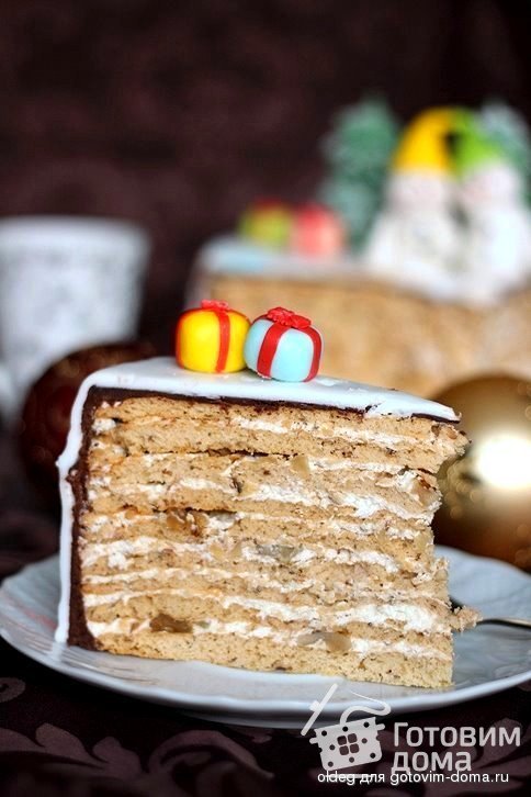 Домашний ореховый торт с грецкими орехами рецепт с фото пошагово
