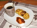 Сырники с кукурузной мукой от мандаринка++ Сырники с кукурузной мукой от мандаринка++
