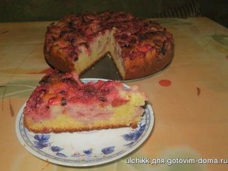 Клубничный пирог