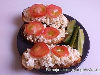 Потапцы с помидорами