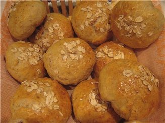 Овсяные булочки