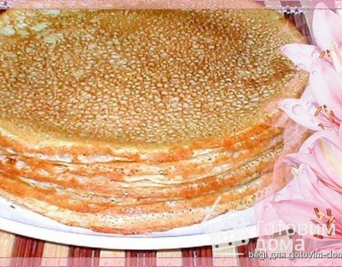 Блины ажурные
