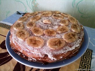 Заварные блины на кефире