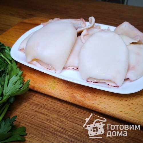 Как варить кальмары для салата