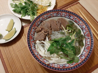 Домашний адаптированный вьетнамский суп Фо Бо