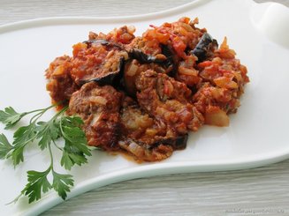Баклажаны с мясным фаршем по-турецки