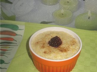 Пшенная каша с творогом