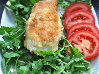 Куриное филе с творогом и зеленью