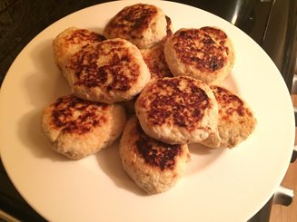 Куриные котлеты с творогом
