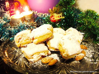 Рождественское  немецкое печенье "Mini-Stollen"