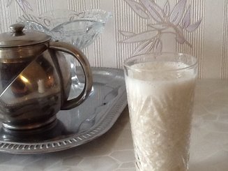 Воздушный коктейль из сыворотки "Пора на юга!"