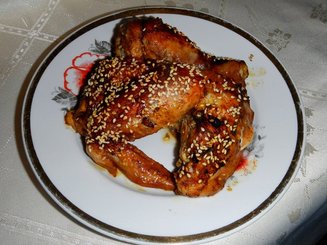 Запеченная курочка с хрустящей корочкой