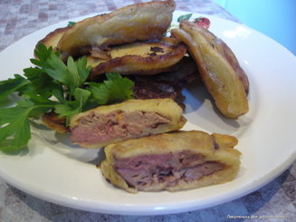 Куриные печёнки в кляре