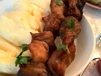 Мясо на углях по моему рецепту