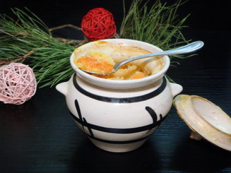 Кукурузная каша с тыквой