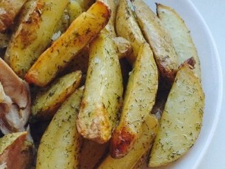 Печеный картофель "По-кипрски"