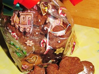 Ароматное печенье "Шоколадные звездочки"