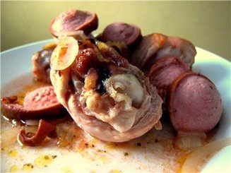 Курица по-римски