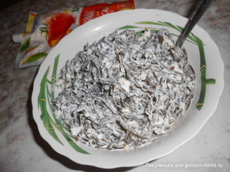 Салат из морской капусты