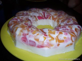 Десерт "Осколки счастья" (желейный)