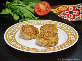 Сочные мясные котлетки с овсянкой