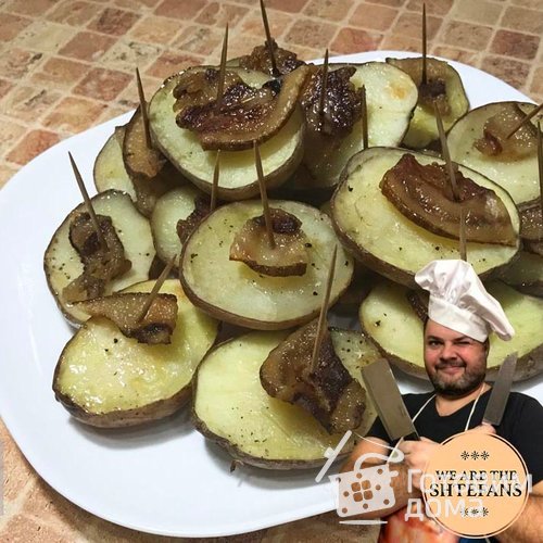 Запеченный картофель &quot;Кораблики&quot;