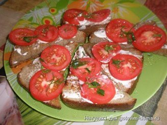 Бутерброды...без колбасы и сыра