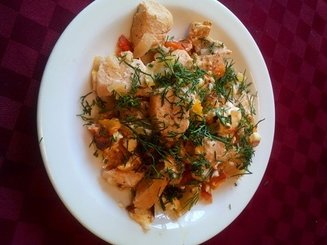 Курица "Пикассо"