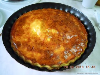 Творожная запеканка с изюмом - вкусно и быстро