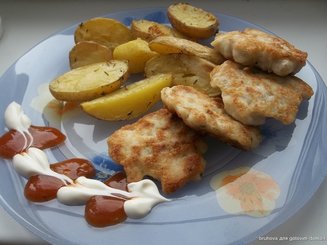 Картофель, запеченный с тимьяном