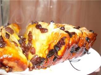 Апельсиновый хлеб с изюмом (сладкий)