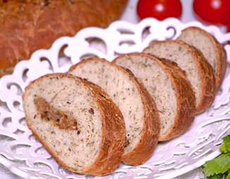 Домашний хлеб в духовке для сытного обеда