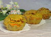 Морковно-овсяные маффины с финиками