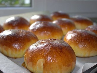 Булочки с маком