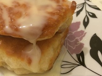 Пышные оладушки на дрожжах