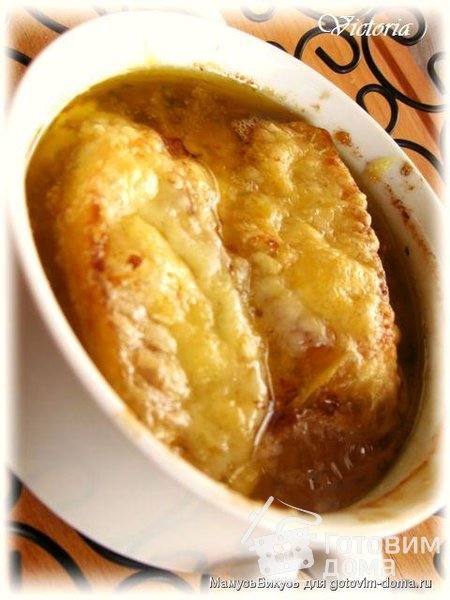Цибулачка (Cibulačka-чешский луковый суп) фото к рецепту 9