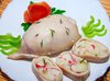 Кальмары, фаршированные рисом и крабовыми палочками