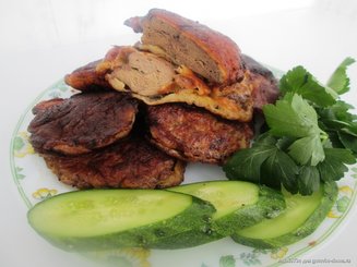 Куриные печёнки в кляре