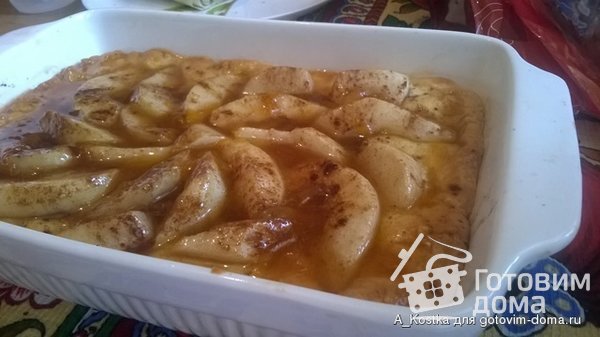 Грушевый пирог фото к рецепту 1