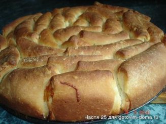 Хлеб "Роза" с сыром и укропом