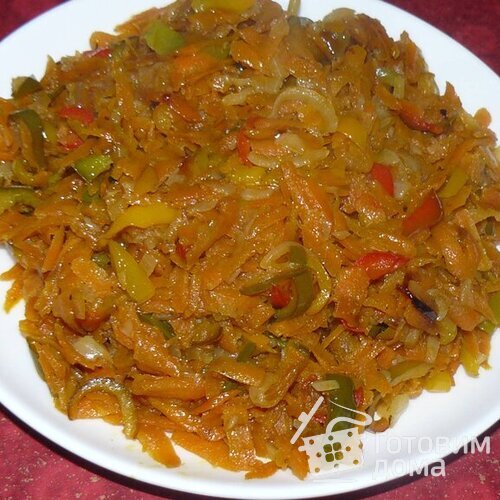И овощной гарнир и перекус