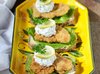 Smørrebrød - Датский  бутерброд с жареным рыбным филе