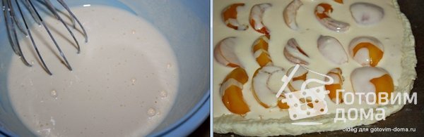 Абрикосовый пирог со сметаной заливкой фото к рецепту 3