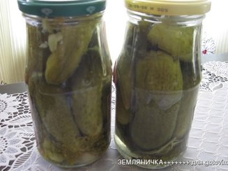 Соленые огурчики хрустящие