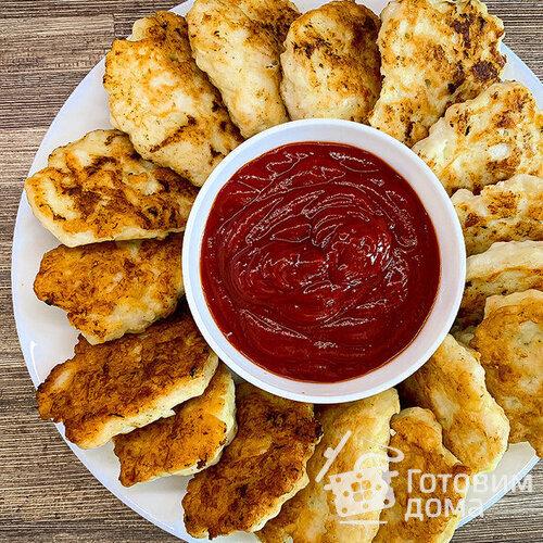 Куриные оладьи