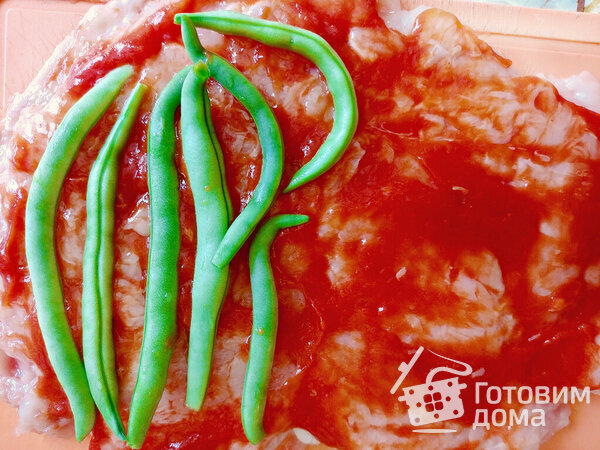 Куриная грудка с овощами и кетчупом Махеевъ «Томатный без сахара и крахмала» фото к рецепту 4