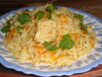 Рис с курицей по-египетски