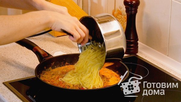Томатно-имбирная паста: ещё один вкуснейший вариант приготовления макарон фото к рецепту 15