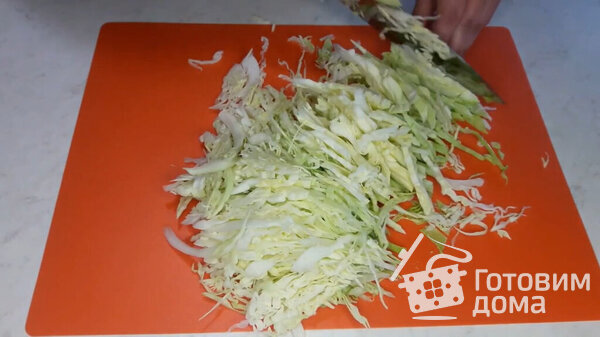 Витаминный салат из капусты фото к рецепту 1