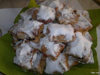 Рождественское  немецкое печенье "Mini-Stollen"